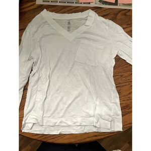 Lou & grey womens medium longsleeve white
